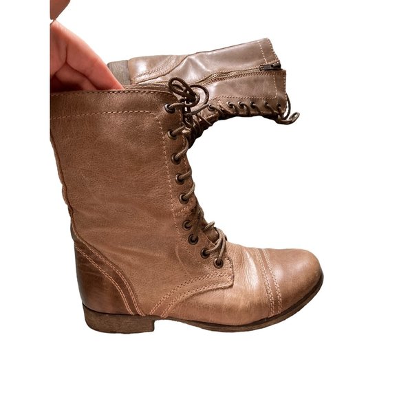 Steve Madden brown troopa boots size 6.5 - Picture 4 of 7